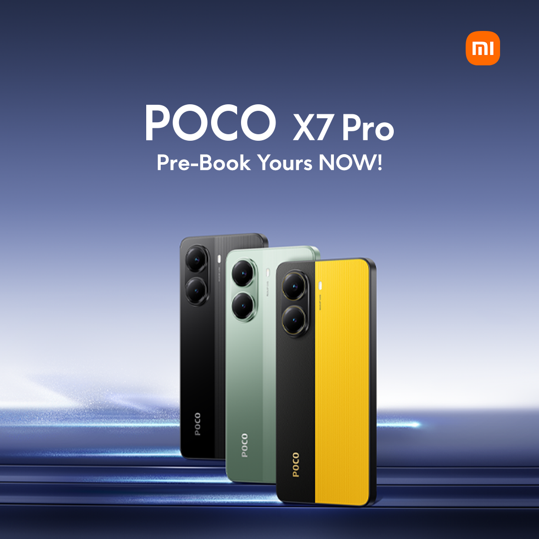 POCO X7 Pro is launching Tonight; pre-book Yours NOW!