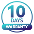 10 Days Warranty