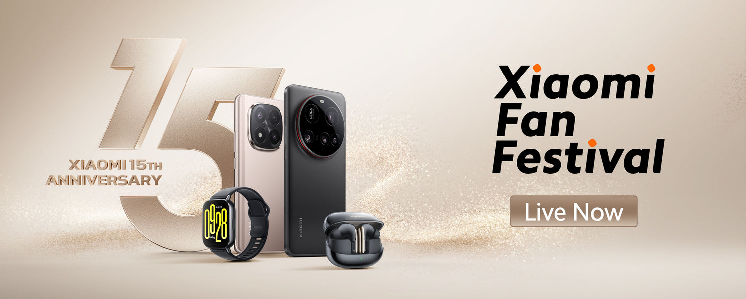 Xiaomi Fan Festival live now banner