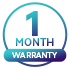 1 Months Warranty