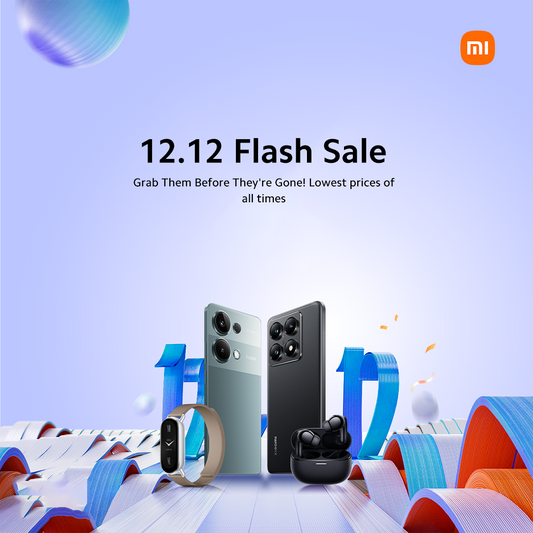 12.12 Flash Sale at Xiaomi Sale 