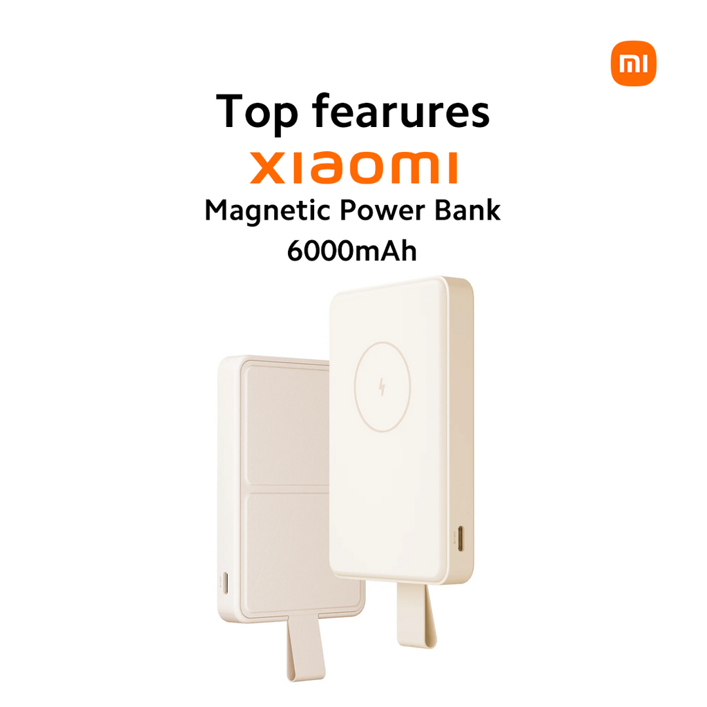 Top Features of Xiaomi Magnetic Power Bank 6000mAh