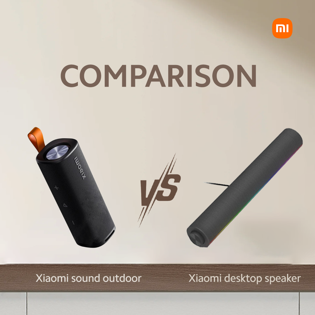 Xiaomi Desktop Speaker Vs Xiaomi Sound Outdoor