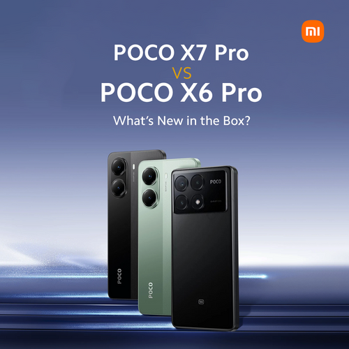 POCO X7 Pro Vs Poco X6 Pro 