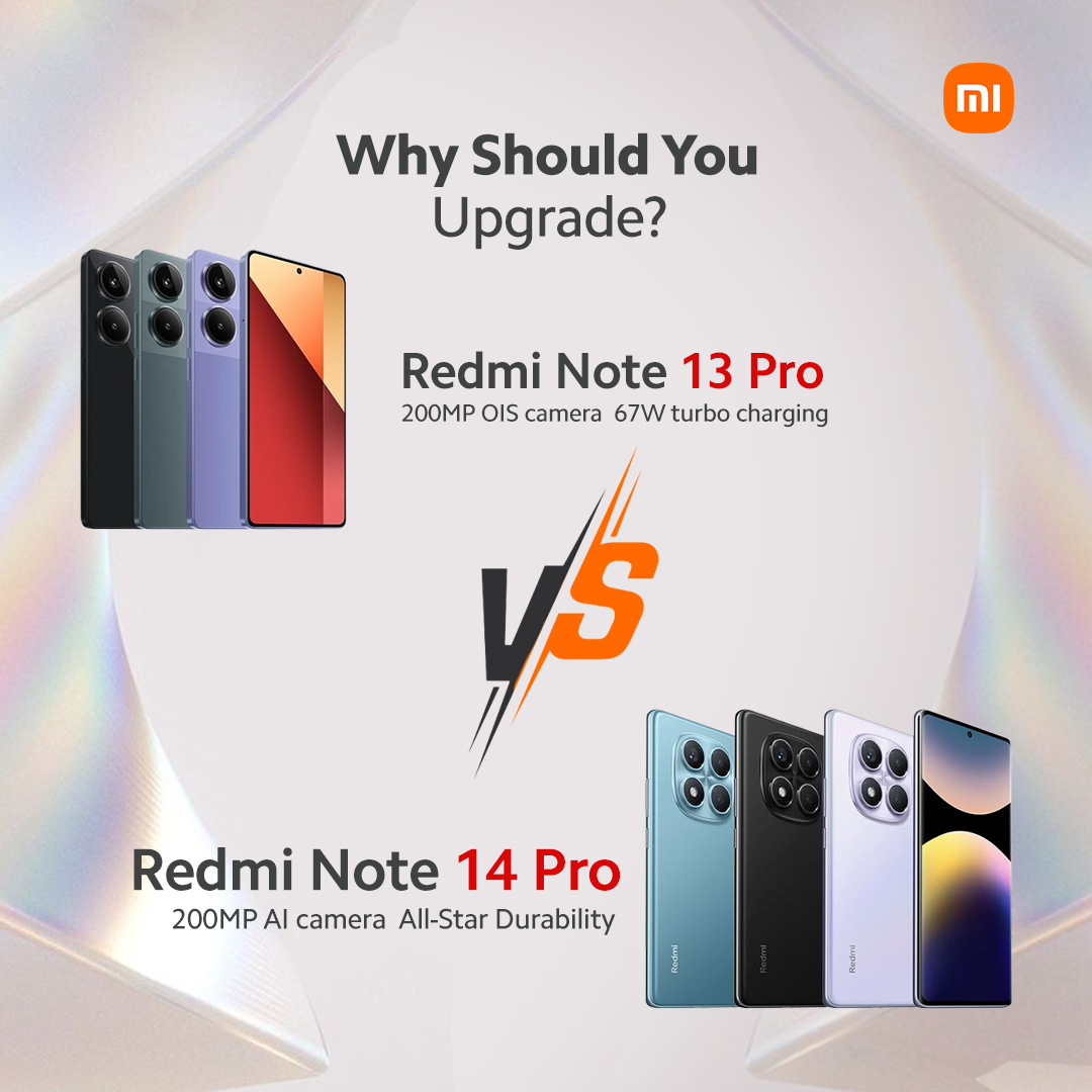 Redmi Note 14 Pro vs Redmi Note 13 Pro – Comparison