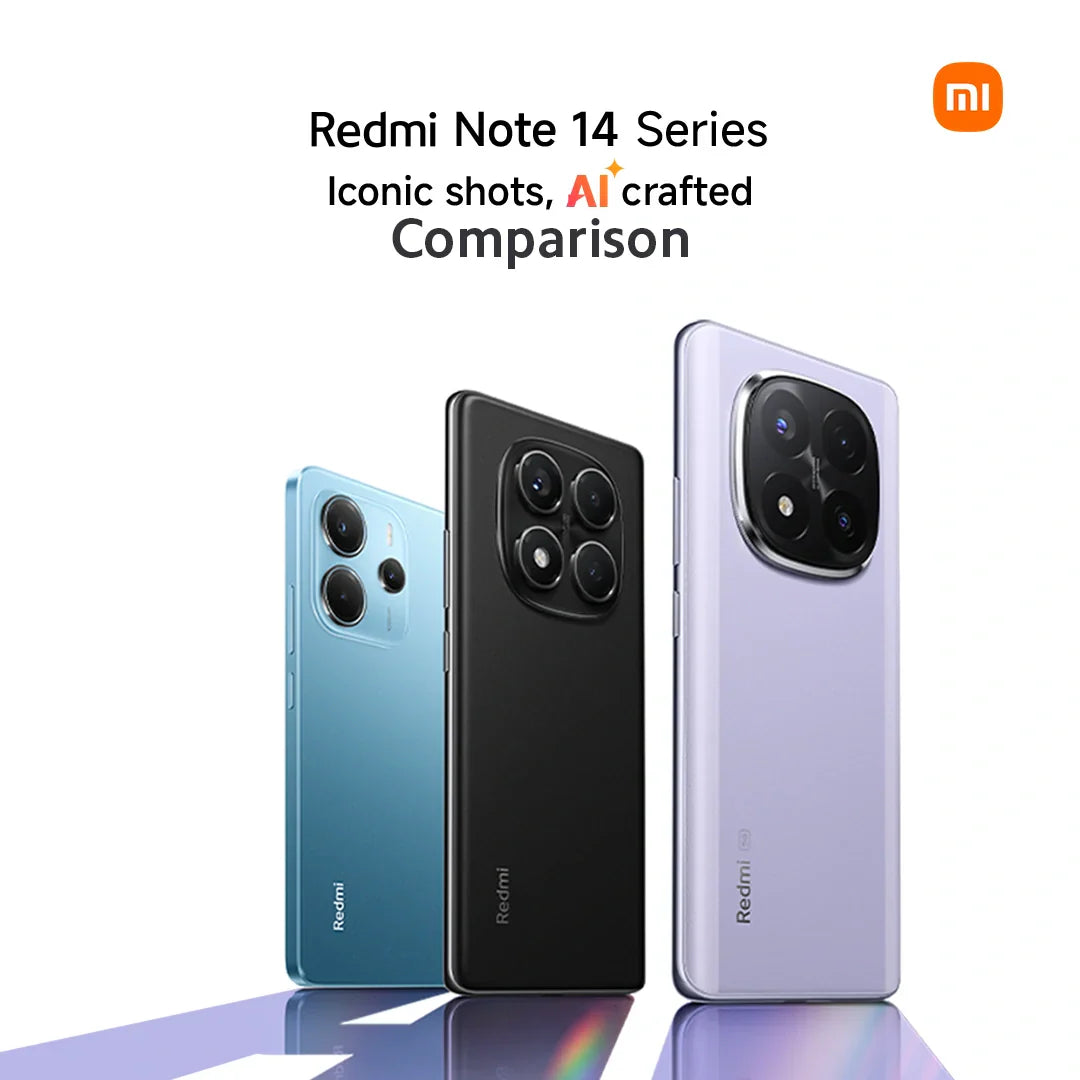 Redmi Note 14 Series Comparison