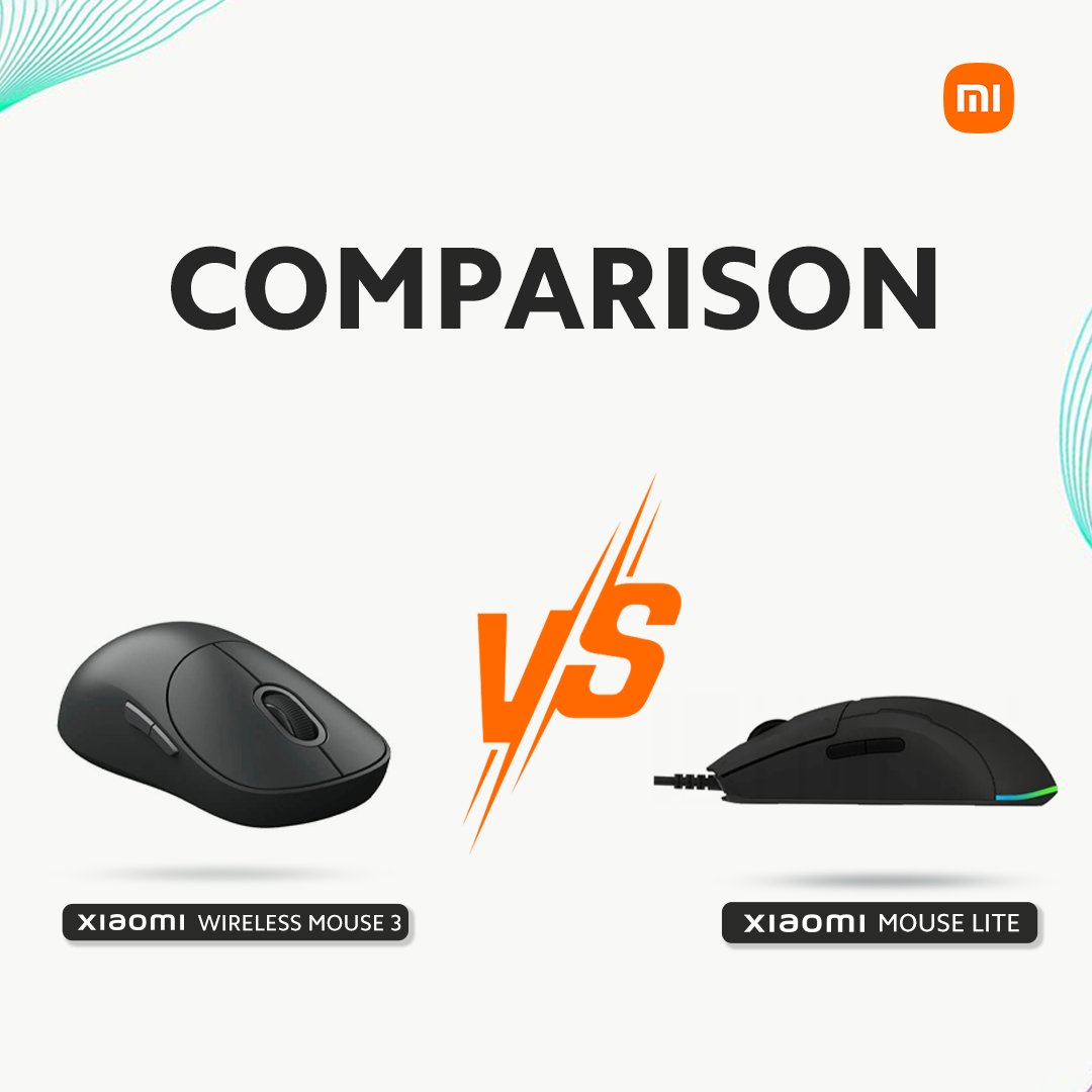 Xiaomi Wireless Mouse 3 Vs Xiaomi Gaming Mouse Lite