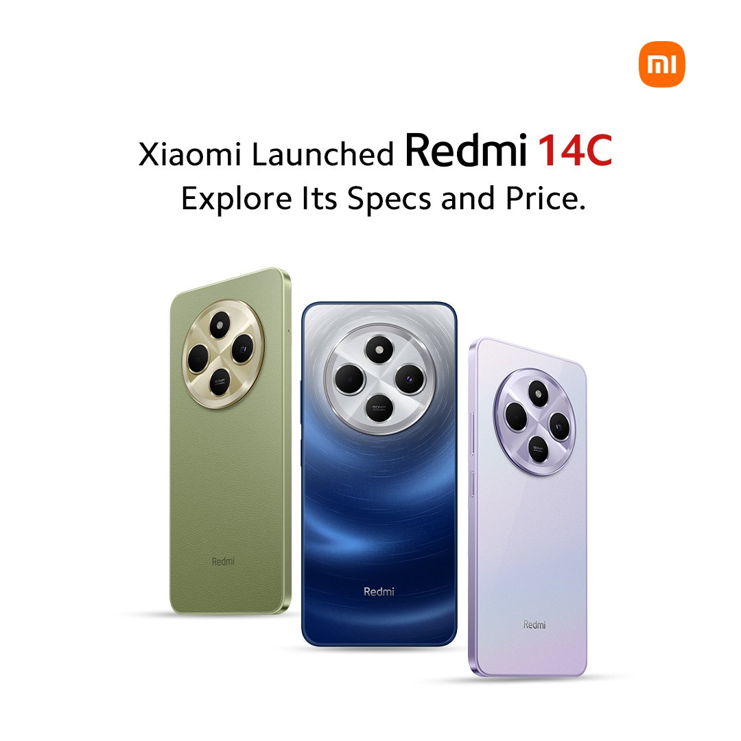 Xiaomi Launched Redmi 14C – Explore Its Specs and Price.