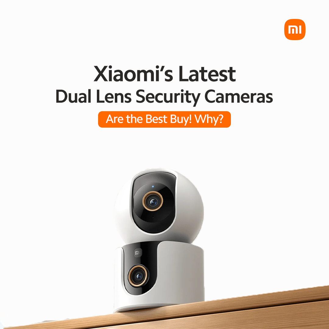 Xiaomi Dual Lens Security Cameras