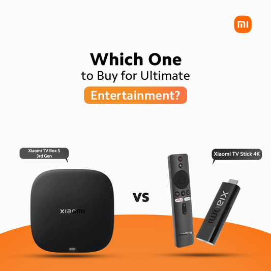 Xiaomi TV Box S 3rd Gen vs. Xiaomi TV Stick 4K 