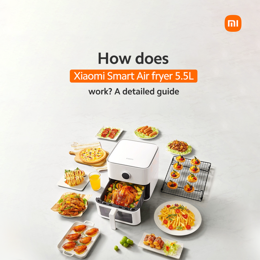 How Does Xiaomi Smart Air Fryer 5.5L Work