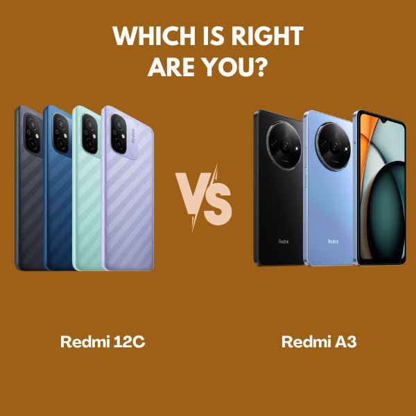 Redmi A3 Vs Redmi 12C Comparison