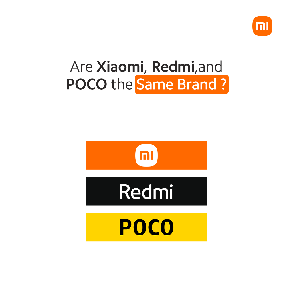 Is Xiaomi and Redmi same 