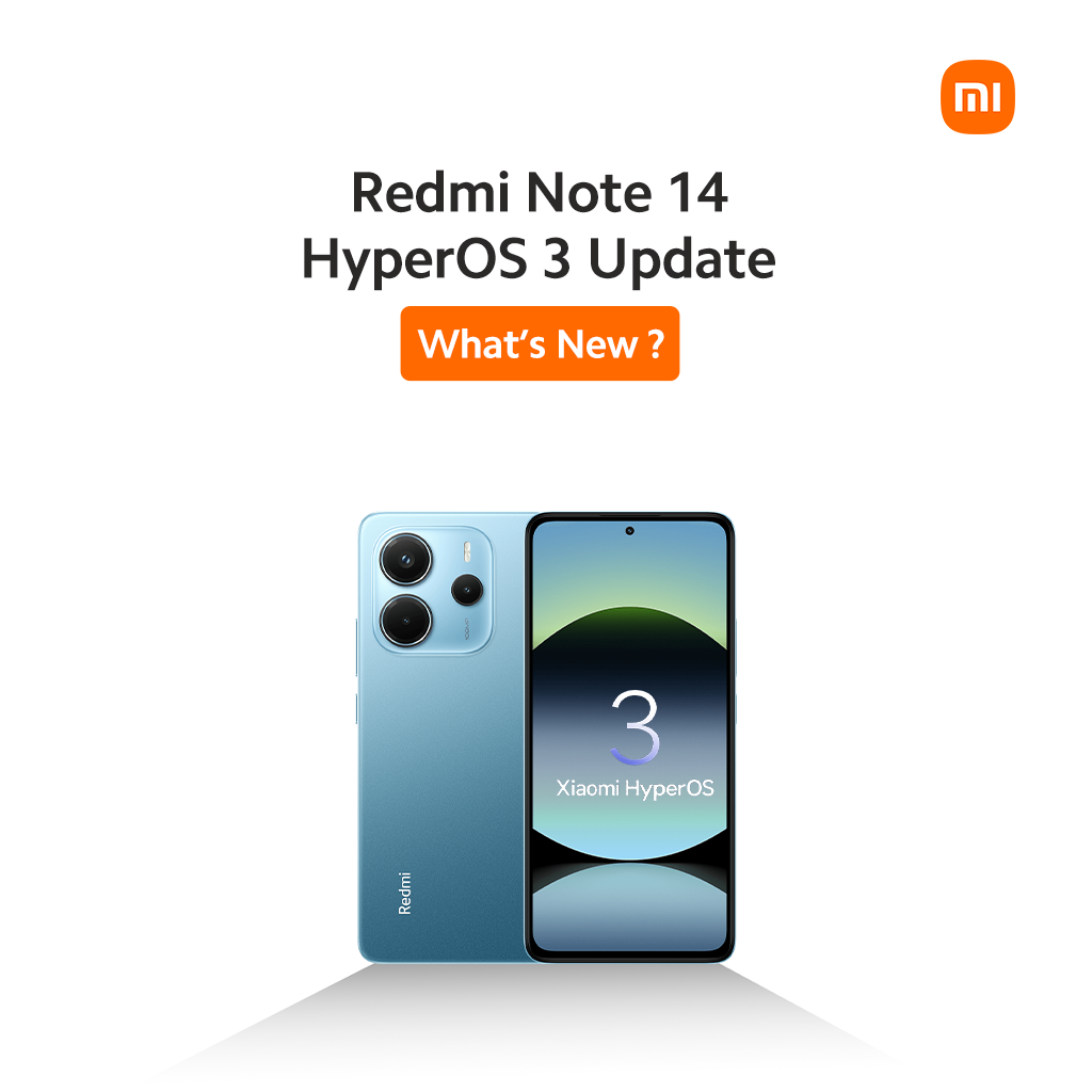 Redmi Note 14 HyperOS 3 Update