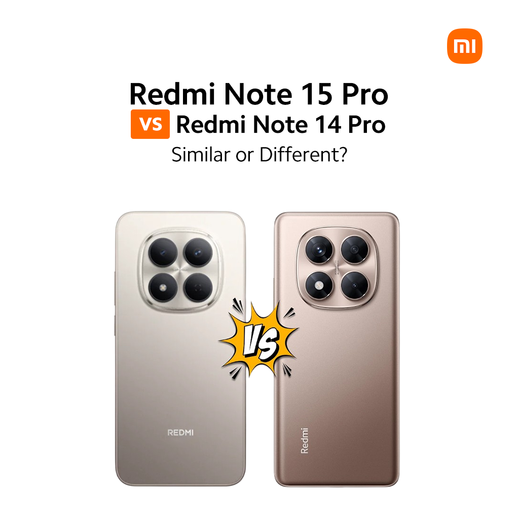 Redmi Note 15 Pro vs Redmi Note 14 Pro 