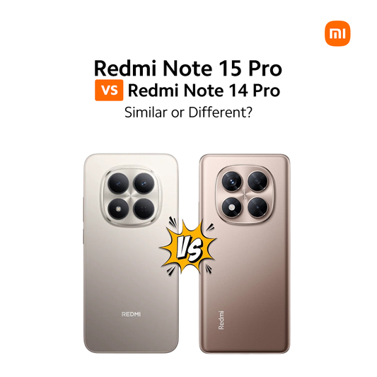Redmi Note 15 Pro vs Redmi Note 14 Pro 