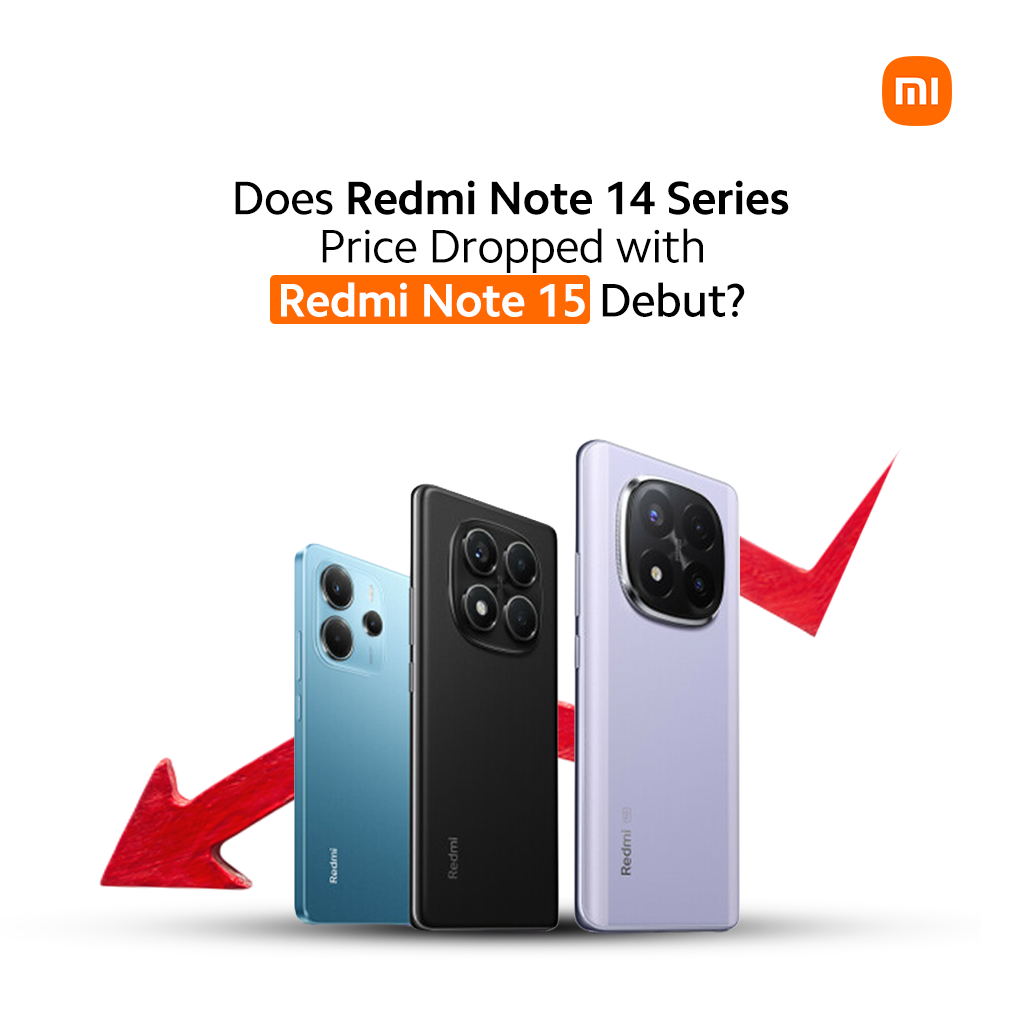 Redmi Note 14 Series Price Dropped with Redmi Note 15 Debut?