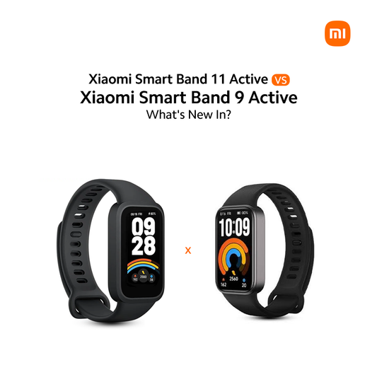 Xiaomi Smart Band 11 Active vs Xiaomi Smart Band 9 Active - What's New In?
