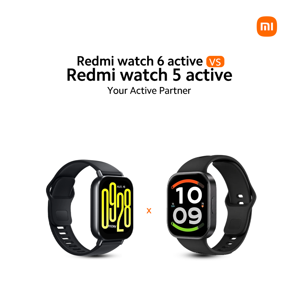 Redmi Watch 6 Active Vs Redmi Watch 5 Active