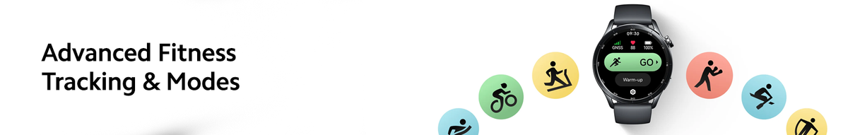 Advanced Fitness Tracking & Modes