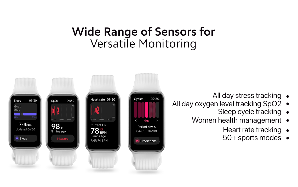Wide Range of Sensors for Versatile Monitoring