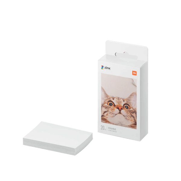 Mi Portable Photo Printer paper (2x3-inch, 20-sheets) - Xiaomisale.com